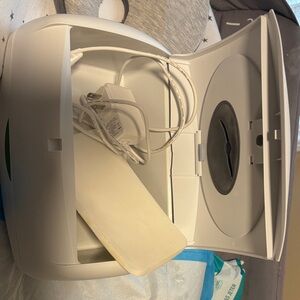 White Baby Wipes Warmer - Brand: